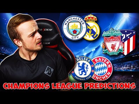 My Champions League 2019/20 ROUND OF 16 PREDICTIONS + GROUP STAGE REACTION!