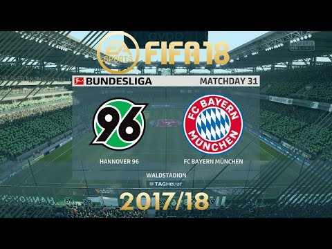 FIFA 18 Hannover 96 vs FC Bayern München | Bundesliga 2017/18 | PS4 Full Match