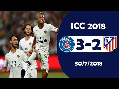 PSG vs Atletico Madrid 3-2 Highlights | International Champions Cup 30/7/2018