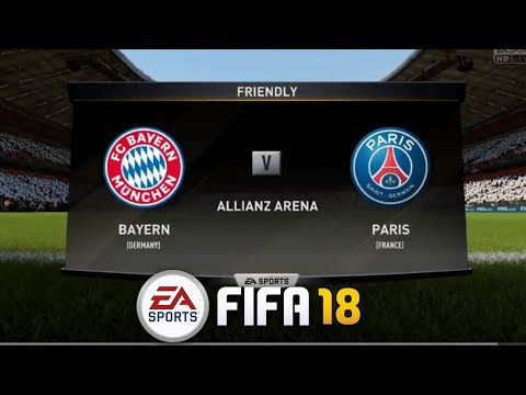 Bayern Vs PSG,International Championship Cup – II FIFA 18 II Live PS4 Gameplay