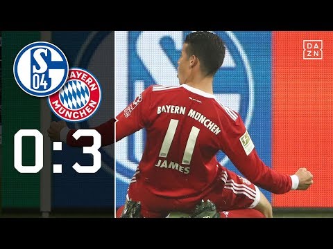 James-Show im Pott: Schalke 04 – FC Bayern München 0:3 | Highlights | Bundesliga | DAZN