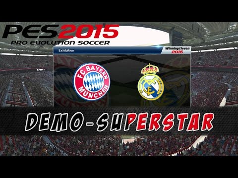 PES 2015 Demo – FC Bayern München vs Real Madrid | Superstar [PS4]