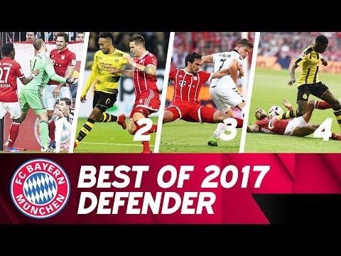 Most spectacular tackles and clearances 2017 ? | FC Bayern