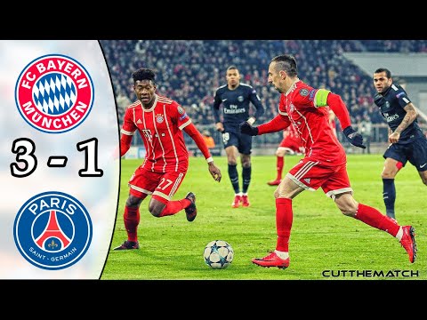 Bayern Munich vs PSG 3-1 | Champions League 2017/18