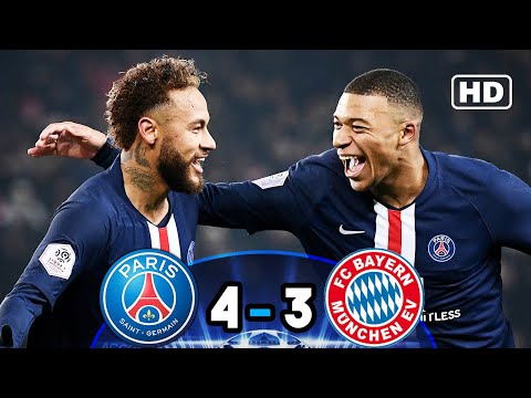 PSG vs BAYERN (4-3) | All Goals & Extended Highlights Last UCL Two Matchs